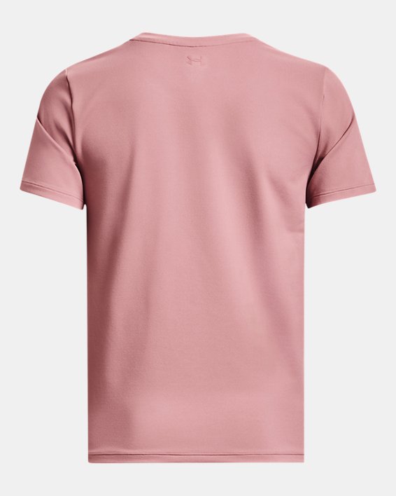 女士UA Meridian短袖T恤 in Pink image number 5